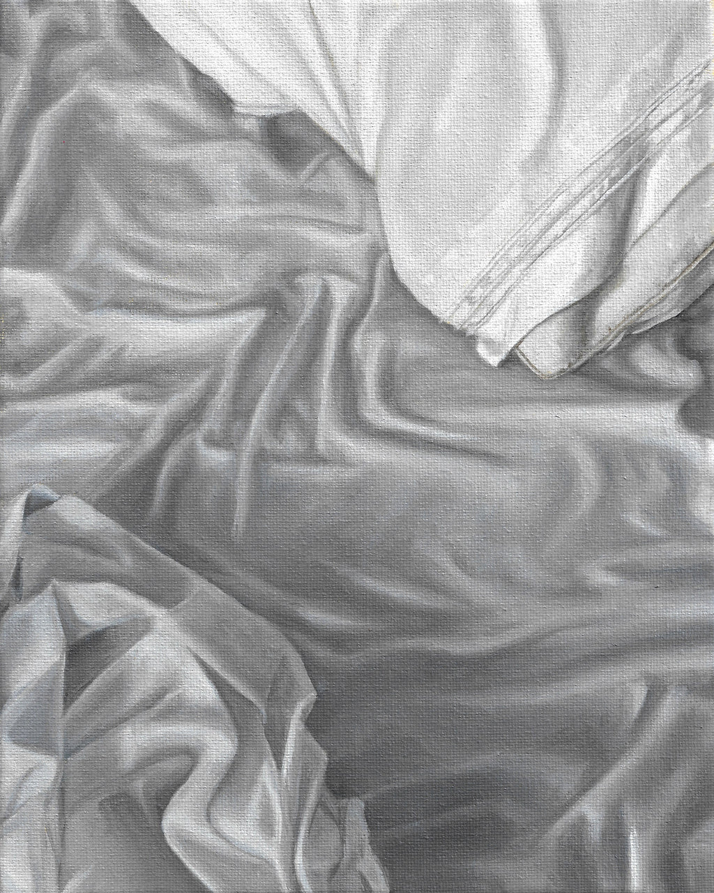 Winter Sheets Oil Painting